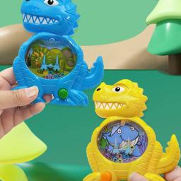Cartoon Dinosaur Ring Water Machine para crianças, presente de festa de aniversário, Pinata Bag Filler, Halloween Christmas Carnival Gift, 3 pcs, 5 pcs - Image 4