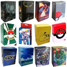 Pokemon cartão vstar etiqueta equipe gx vmax treinador energia brilhando jogo castellano inglês francês coreano espanhol alemão brinquedos - Image 1