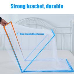Mosquiteiro portátil para crianças, cama dobrável Net, instalação gratuita, Baby Tent, 1Pc - Image 3
