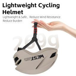 West biking capacete de ciclismo de estrada leve esportes ao ar livre capacete da bicicleta para homens mulheres capacete ciclismo mountain bike - Image 2