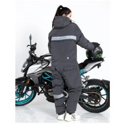 Jaqueta de motociclismo a prova de vento masculina e feminina, equipamento cross country, terno de esqui, inverno - Image 1