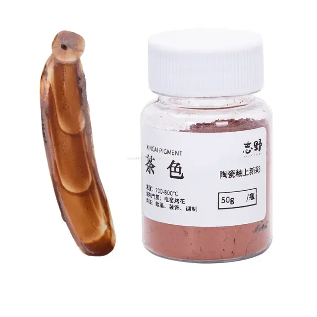 Pó de esmalte para cerâmica pintada à mão em baixa temperatura - materiais decorativos para DIY
