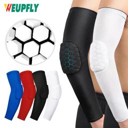 Basquete Cotovelo Pad para Homens e Mulheres, Luva Protetora Elástica, Espuma Favo De Mel, Braço Aquecedor, Suporte Brace Voleibol, 1Pc - Image 1