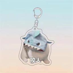 Y1UB 6 peças acessórios bobos para gatos caprichosos, itens decorativos animais divertidos, chaveiros - Image 4