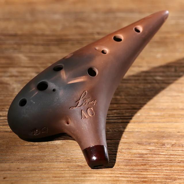 Acessórios Profissionais para Ocarina Tone AC Legend em Cerâmica Alta com 12 Buracos