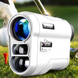 REVASRI Golf Laser Telêmetro 600 Yards/1000 Yards Slope e Flag Pin Lock Vibração para Torneio de Golfe Enquência de Caça Legal - Image 1
