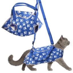Pet Carrier Bag com cinta ajustável Fastener Tape, Travel Sling Bag, Kitten Cat, Viagem, Suprimentos, Cute Prints - Image 1