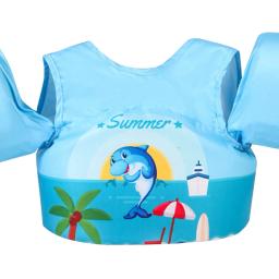 Asas de água de natação fofas dos desenhos animados, Bóias ajustáveis, Jaqueta salva-vidas infantil, Crianças pequenas, 2 anos, 3 anos, 4 anos, 5 anos, 6 anos - Image 5