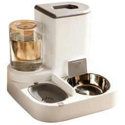 Alimentador automático dispensador de água para cães e gatos, bebedouro, Auto comida tigela, Home Pet fornecimentos, acessórios para animais de estimação - Image 1