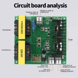 Granbo-DIY Kit de Limpeza Ultrassônica, Unidade Mecânica Board Set, Transdutores Acessórios, 60-900W, 40KHz - Image 2