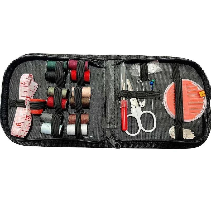 Kits de costura portáteis DIY, multifunções, conjunto de caixas para acolchoamento manual, fio de agulha, bordado de costura, acessórios de costura - Image 1