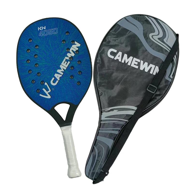 Camewin-Raquete de tênis de praia para homens e mulheres, material plástico PP, esportes ao ar livre, adulto, novo - Image 1
