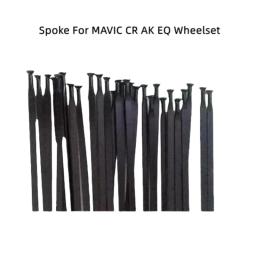 10 peças de raio para mavic cr ak eq rodado de bicicleta de estrada raios planos retos com tampa de raio de bicicleta de aço inoxidável - Image 1