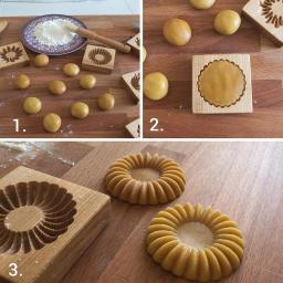 Moldes De Cortador De Biscoito De Madeira Para Cozimento DIY, 3D Gravado Em Relevo Biscuit Moldes, Gingerbread Fondant, Moldes De Cozimento Do Natal - Image 4