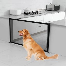 Cerca de segurança isolada para cães, Barreira portátil, Malha respirável, Cerca melhorada, Pet Separation Guard, Cerca criptografada - Image 2