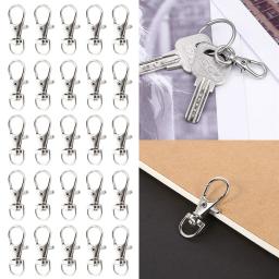 Metal Swivel Trigger Fechos Ganchos, fecho giratório, conector chaveiro, jóias, artesanato, costura, gatilho, 25 pcs, 100pcs - Image 3
