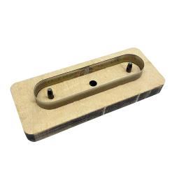 Molde de corte de metal, clipe de armazenamento de linha, conjunto de ferramentas reutilizáveis, molde de faca, cortador de madeira para artesanato em couro, máquina de corte, chaveiro - Image 6
