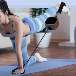 Máquina de cabo ajustável de 11-55lbs, equipamento de treinamento de força portátil para treino em casa, academia, exercícios, homens e mulheres - Image 3