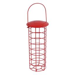 Alimentador tubo pássaro pendurado suporte sebo metal dispensador sementes pássaro alimentadores frutas da - Image 3