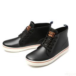 2022 botas de chuva e botas de tornozelo de borracha masculina botas de chuva de sola grossa moda urbana impermeável antiderrapante botas de chuva femininas - Image 6