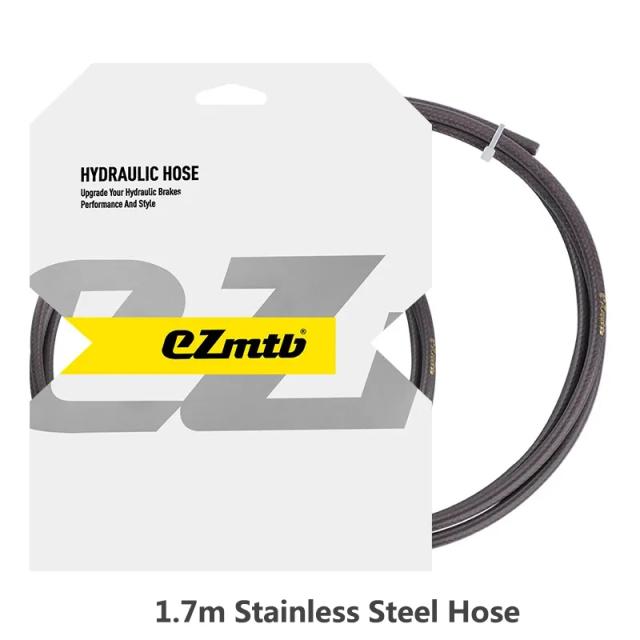 EZMTB Mangueira de Aço Inoxidável para Freio Hidráulico 5mm Kevlar 28 Fios