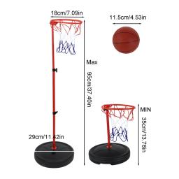 Aro de basquete com bolas para crianças e adultos, jogo de bilhar, 1 conjunto - Image 6