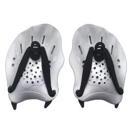 Pás de natação multicoloridas com alça ajustável, equipamento de treinamento de natação para mulheres homens e crianças, drop shipping, mão, 1 par - Image 5
