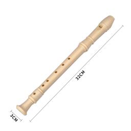 Flauta soprano branca, Instrumento de sopro para a escola, Ferramenta educacional - Image 6