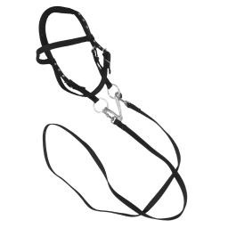 Corda de náilon halter cavalos confortável sem mordida design treinamento de cavalo rein bitless brida rein ajustável durável forte - Image 5