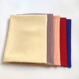 Super negócio! Tecido de seda/algodão material de seda branca pura para forro de vestido tecido de algodão de seda leve e macio forros de seda - Image 6