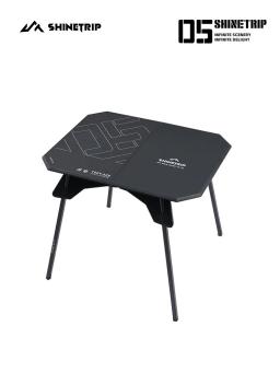 ShineTrip Mesa dobrável de dupla finalidade para exterior, mesa de acampamento portátil para piquenique, barraca, mesa montada em carro - Image 6