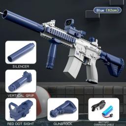 Automatic Water Absorbing Toy Gun, pistola de água ao ar livre, adequado para adultos e crianças, M416 - Image 5