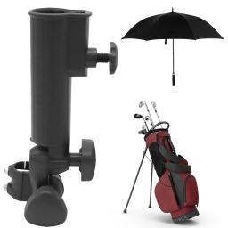 Carrinho guarda-chuva rack multifuncional carrinho guarda-chuva titular ângulo ajustável dispositivo de montagem para carrinho de golfe cadeira de rodas - Image 1