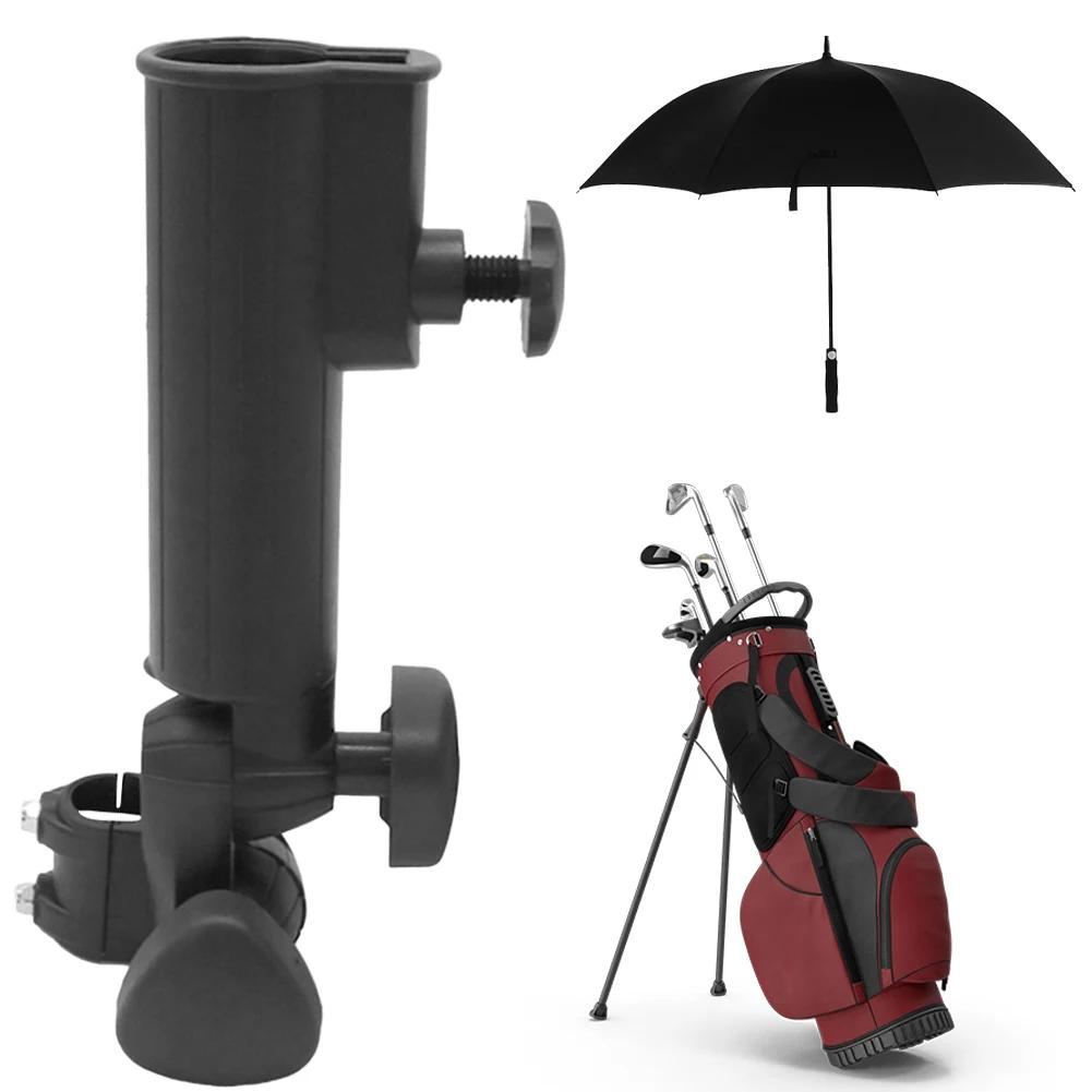 Carrinho guarda-chuva rack multifuncional carrinho guarda-chuva titular ângulo ajustável dispositivo de montagem para carrinho de golfe cadeira de rodas - Image 1
