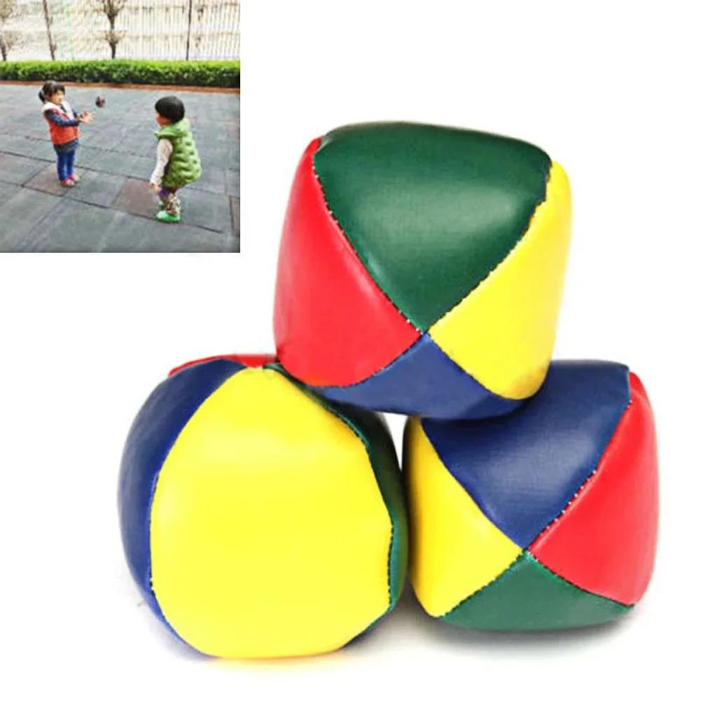1pc bolas de malabarismo clássico saco de feijão malabarismo mágico circo iniciante crianças brinquedo jogar sacos de areia jogo divertido esportes bola macia brinquedo ao ar livre - Image 1