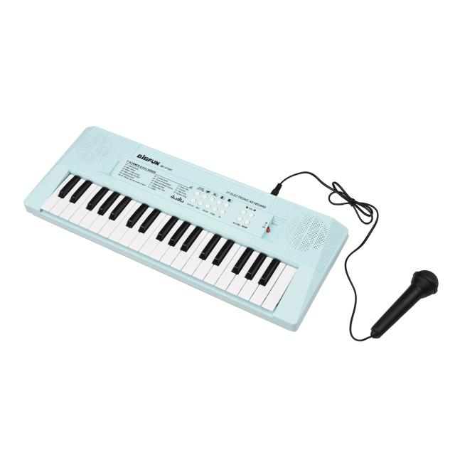 Piano Eletrônico Infantil com Mini Teclado de 37 Teclas para Aprendizado e Diversão