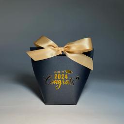 Graduação Gift Box para Graduação, Graduação Candy Boxes, Graduação Celebração, Caixa de Chocolate para Presentes, Cerimônia Grad, Favores de festa, 2024 - Image 1