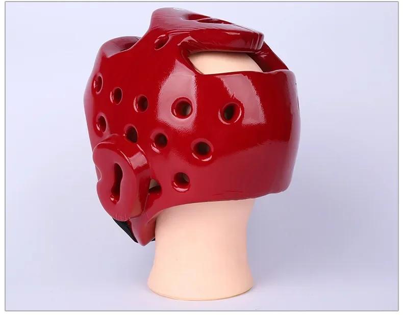 Profissional kick boxing sanda mma protetor de cabeça capacete mma muay thai boxe taekwondo karate guarda cabeça wtf kickboxing - Image 1