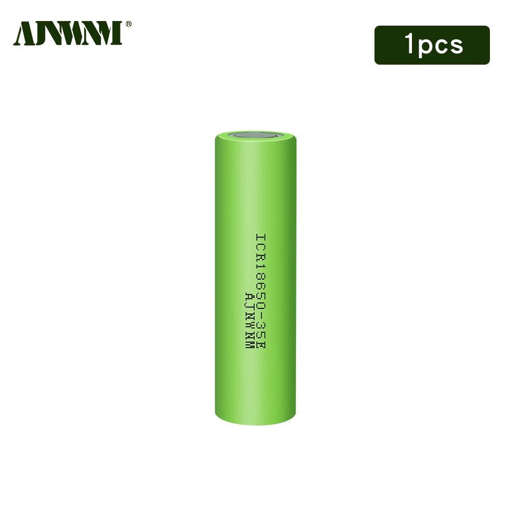 100% original 3.7 v 3500mah 18650 bateria recarregável de lítio para baterias de lanterna para samsung 18650 35e bateria - Image 1