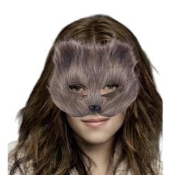Máscara Therian cauda para mulheres, meninas, gatos felpudos, raposas, máscara chaveiro com cauda - Image 2