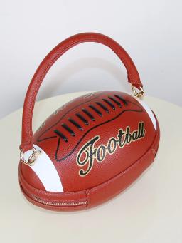 Saco de rugby de futebol americano feminino, bolsa leve fofa, moda criativa, estilo de personalidade engraçado, Y2k Million, gostosa - Image 2