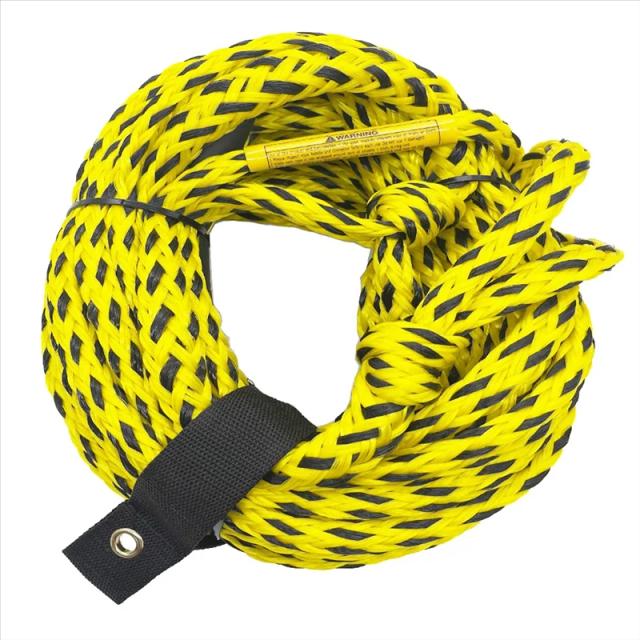Corda de Esqui Aquático Pesada para Reboque de Barco e Tubos Rebocáveis para Kneeboard, 60 Pés, Ideal para 1 a 3 Pessoas