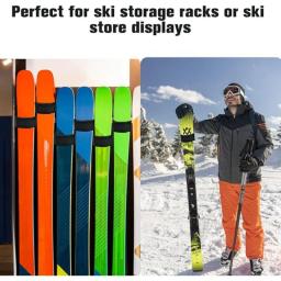 Correia de nylon ajustável para snowboard, tiras de esqui, fixadores de snowboard, acessórios, almofadas protetoras de eva, tiras de ligação para snowboard - Image 6