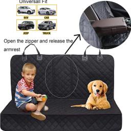 Car Back Seat Pet Cover, Protector Mat, Segurança traseira, Acessórios de viagem, cão, gato, Pet Carrier Suprimentos - Image 5