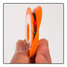 5 pçs/lote cor de armazenamento de silicone carretel principal linha de pesca em massa anel de armazenamento acessórios de pesca gadget - Image 3