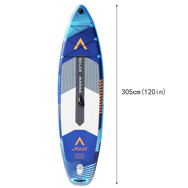 Stand Up Paddle Board Inflável Marinho Solar 11'6" - Acessórios Premium, Antiderrapante e Design Amplo para Surf e Controle Ideal.