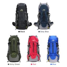 Lixada-impermeável Outdoor Sport Mochila, Caminhadas, Trekking, Camping, Travel Pack, Montanhismo, Escalada Mochila, Capa de chuva, 50L - Image 6