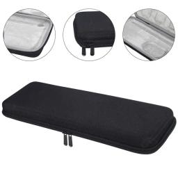 Estojo rígido para armazenamento de teclado, bolsa protetora à prova d'água de eva para teclas logitech mx, teclado iluminado sem fio avançado - Image 4
