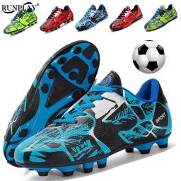FG TF Botas de Futebol para Meninos e Meninas, Sapatos de Futebol Infantil, Chuteiras Interiores, Tênis De Grama, Treinamento Atlético Ao Ar Livre, Calçado Esportivo - Image 1