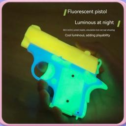 Mini M1911 3D Toy Gun Model para adultos, não pode atirar, Colt Fidget, depressão, pistola luminosa, aniversário, presentes engraçados para meninos - Image 5